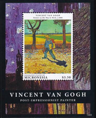 US 1009 Trust Territories Micronesia NH VF Vincent Van Gogh S/S