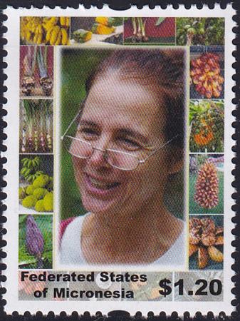 US 1032 Trust Territories Micronesia NH VF Dr.Lois Englberger Single