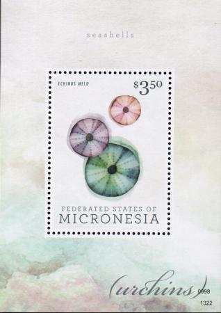 US 1040 Trust Territories Micronesia NH VF Seashells S/S