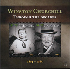 US 1166 Trust Territories Micronesia NH VF Churchill S/S