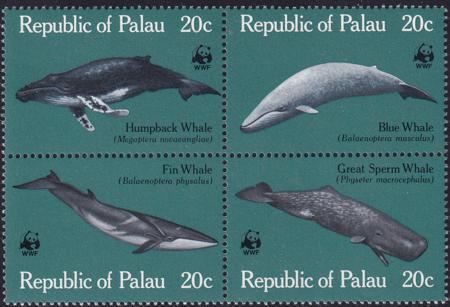 US 24-27 Trust Territories Palau NH VF Whales