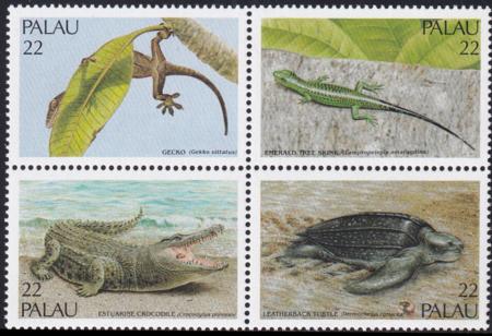 US 113-16 Trust Territories Palau NH VF Reptiles