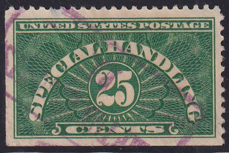 US QE4 var Special Handling Used VF AT + TA Joined, LL Corner Straight Edge Copy, Pos 46 Of PL#17103, Thin Spot