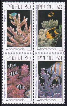 US 259-62 Trust Territories Palau NH VF Coral