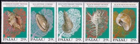 US 301 Trust Territories Palau NH VF Shells