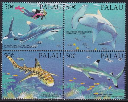 US 315 Trust Territories Palau NH VF Sharks