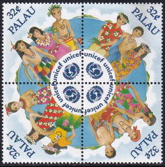 US 387 Trust Territories Palau NH VF 50th Ann. Of UNICEF