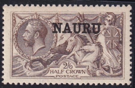 Nauru 16 Mint LH  VF Seahorse!