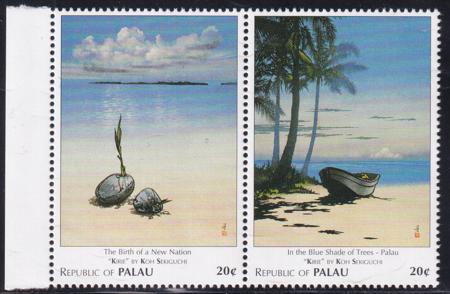 US 407-8 Trust Territories Palau NH VF Independence