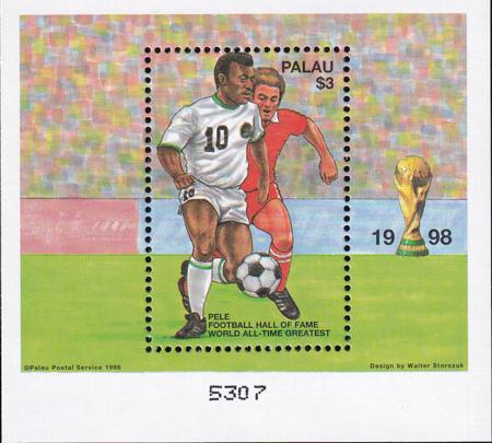 US 464 Trust Territories Palau NH VF World Cup Soccer S/S