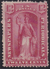US PR16 Newspapers Mint F Fine Centering, Perf Faults, Regummed