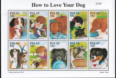 US 530 Trust Territories Palau NH VF Love Your Dog M/S