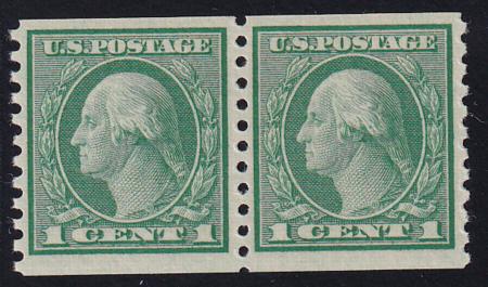 US 452 Washington / Franklin Mint NH VF Pair Fresh!