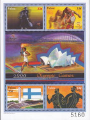 US 547 Trust Territories Palau NH VF Summer Olympics S/S