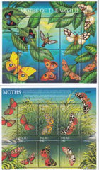 US 620-21 Trust Territories Palau NH VF Moths M/S