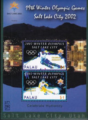 US 688a Trust Territories Palau NH VF Winter Olympics S/S (Sm. Rings)