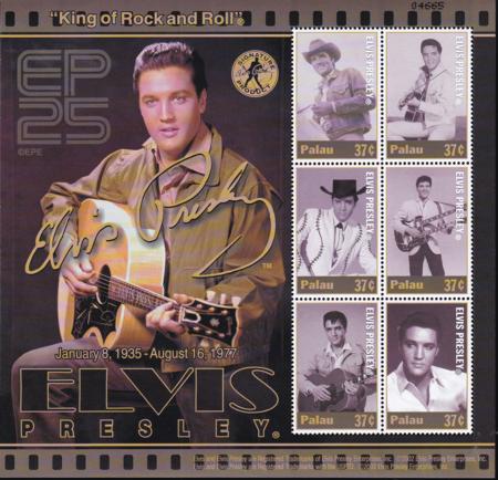 US 698 Trust Territories Palau NH VF Elvis Presley M/S