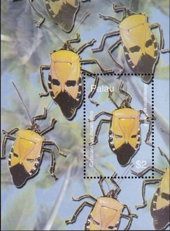 US 720 Trust Territories Palau NH VF Insects S/S