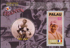 US 730 Trust Territories Palau NH VF Tour De France S/S