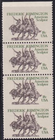 US 1934a Mint NH XF Strip Of 4, 1x Imperf Between + Top Margin Imperf