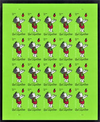 US 5683a Modern Imperf Shel Silverstein Sheet