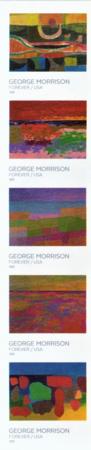 US 5688-92c Modern Imperf George Morrison Strip