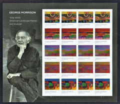 US 5688-92c Modern Imperf George Morrison Sheet
