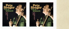 US 5708 Modern Imperf Pete Seeger Pair