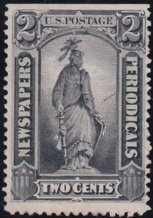US PR9 Newspapers Mint H F-VF Part OG, SE At Top