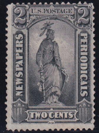 US PR9 Newspapers Mint Just F No Gum