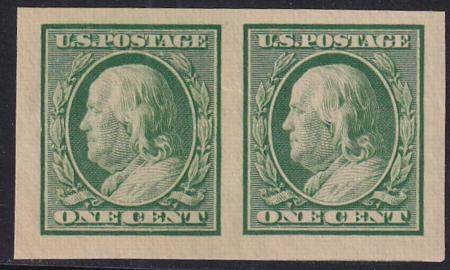 US 343 Washington / Franklin Mint NH XF-SUP Pair-Large Margins