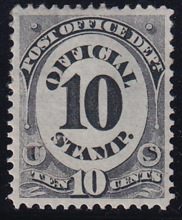 US O51 Classic to Modern Officals Mint XF Disturbed OG, Great Centering