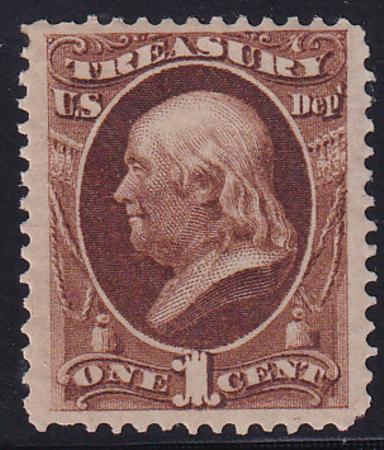 US O72 Officals Mint LH F-VF+ Fresh!