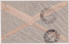 Switzerland 1935 6th South American Flight Cover to Rio