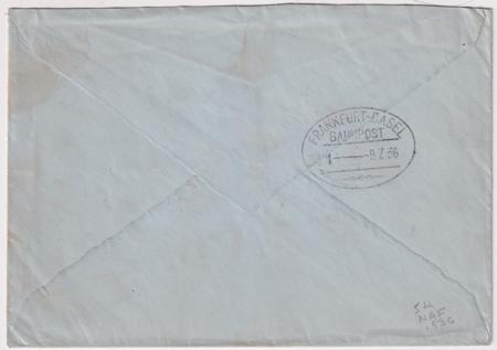 Switzerland 1936 5th North America Hindenburg Flight Cover