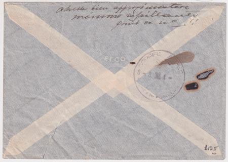 Switzerland 1936 10th South America Zeppelin Flight Cover