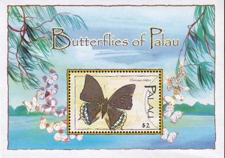 US 790 Trust Territories Palau NH VF Butterflies S/S