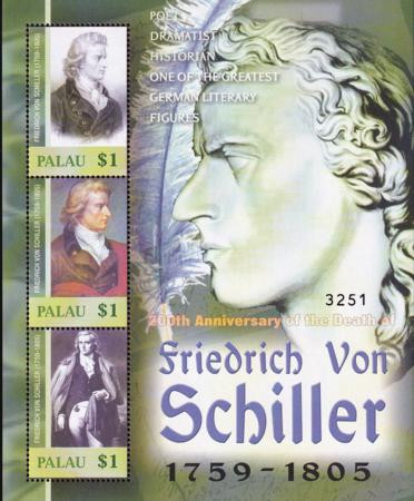US 812 Trust Territories Palau NH VF Von Schiller M/S