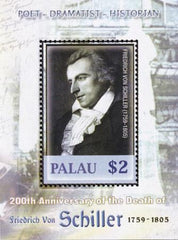 US 813 Trust Territories Palau NH VF Von Schiller S/S