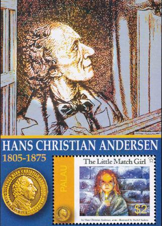 US 815 Trust Territories Palau NH VF Hans C. Andersen S/S