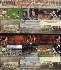 US 837-38 Trust Territories Palau NH VF World Cup 75th Anniv. M/S