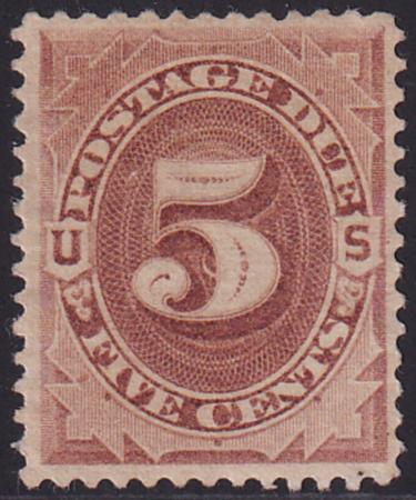 US J4 Postage Dues Mint VF-XF No Gum