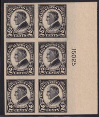US 611 LH VF Plate Block
