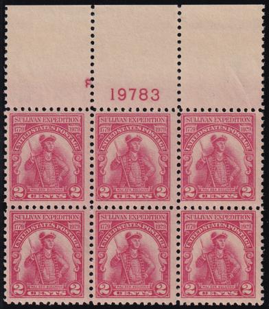 US 657 NH F-VF Top Plate Block