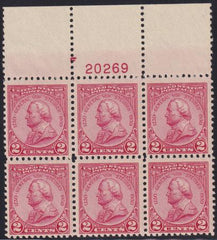 US 689 NH F-VF Top Plate Block