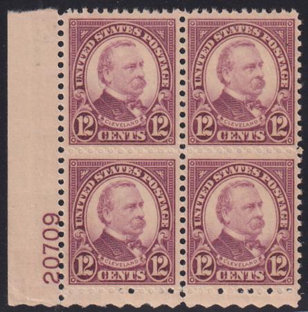 US 693 NH F-VF Plate Block