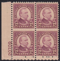 US 693 NH F-VF Plate Block