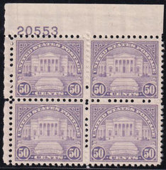 US 701 NH VF-XF Plate Block