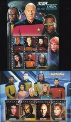 US 945-46 Trust Territories Palau NH VF Star Trek M/S