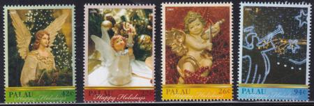 US 947-50 Trust Territories Palau NH VF Christmas